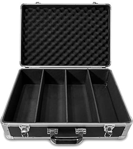 Gorilla CD Carry Storage Case CD120 Aluminium Holds 120 CD's Compact Discs