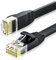 CY Cavo Ethernet UTP Ultra Slim Flat Cat6 RJ45 Cavo di rete Twisted Pair per Router Laptop (30 cm)