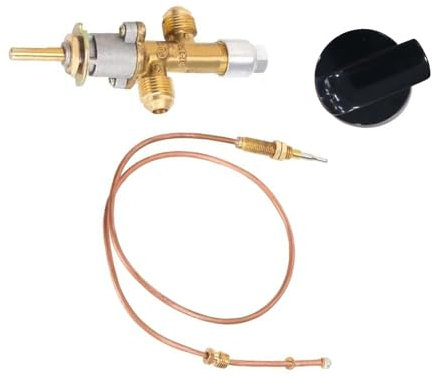 KASFDBMO Gasgrill Und Heizungs Sicherheitsventile Set Niederdruckregler Außenheizungskomponente Gasventil Set Zum Grillen