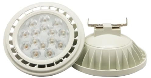 AGIPS Lights Pack of 6, LED AR111 Spotlight 3030SMD 15W AC85-265V G53/GU10 LED Bean Gall Light Household Bulbs(Warm White,G53 85-265V 15W)