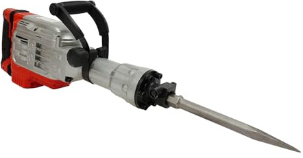 Elektrisk tryckluftshammare 1 700 W, 220 V/50 Hz, elektrisk rivningshammare med 2 mejselbits, 1 900 bpm, högpresterande betongbrytare, svetsare, 66,5 x 12 x 24 cm