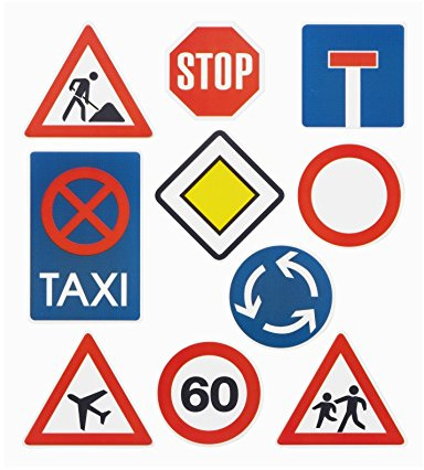HOBBY-Design Sticker Verkehrsschilder