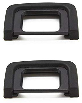 DK25 Eyepiece Viewfinder Eyecup Compatible for Nikon D3300 D3400 D5300 D5500 Digital SLR Camera 2-Pack