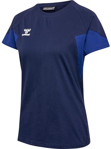 hummel T-Shirt S/S Raglan Sleeves Hmltravel Multisport Women's Size Marine