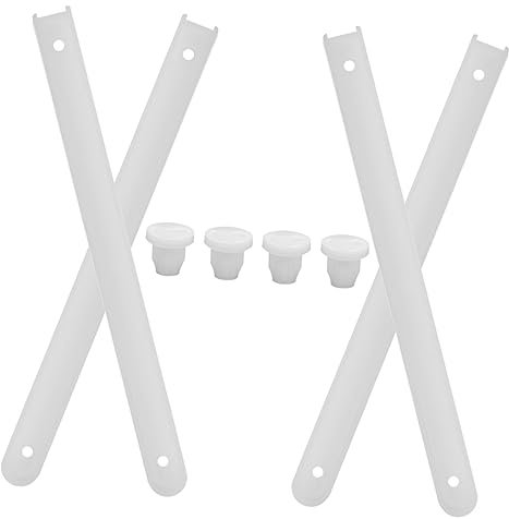 DOITOOL 4 Pezzi Di Guide Per Cassetti Cassetti Dell'Armadio Cassetti Per Mobili Bianchi Guide Per Cassetti Estesi In Plastica Guide Scorrevoli Per Cassetti Push To Open Guide Per Cassetti