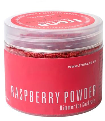 Frona Rimming Powder 100g - Perfect As Cocktail Glass Rimming Powder I Culinary decorations (Raspberry)