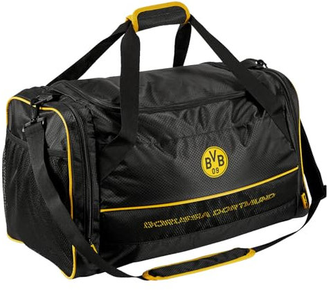 Borussia Dortmund Sporttasche (schwarz, Einheitsgröße)