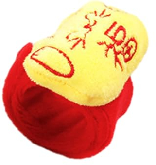 MULAIDI 5 Stück Frühlings-Festival-Clap Kreis Spielzeug Handgelenk Ringe Ornament Kreis Urlaub Party Dekorationen 2024 Jahr für Zuhause Geschenke Frühling Festival Slap Ringe Armband
