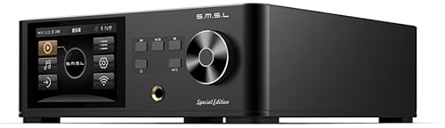 SMSL DP5SE HiFi Player MQA USB DAC ES903902M Chip DLNA AirPlay Balanced Preamp Network Music Player Bluetooth/USB/Ontical/Coaxial /I2S /AFS/FBl /6.35mm Headphone Amplifier Output Audio Playback