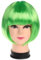 Perücke Kurze Perücke Bunte BOB Perücke Damen Wig Haar Perücken Gerade Perücke Studentin Kurzhaarperücke Perücke kurze Haare für Karneval Fasching Cosplay Mottoparty Halloween,Grün