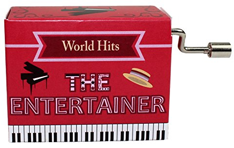 mugesh Spieluhr The Entertainer - Schönes Geschenk für Musiker