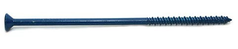 Confast 1/4 x 6 Flat Phillips Betonschraube Anker mit Bohrern (Kasten 100)