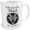 Black Raven Design - I Like My Coffee Black Like My Soul, Ceramic Mug, 11fl oz