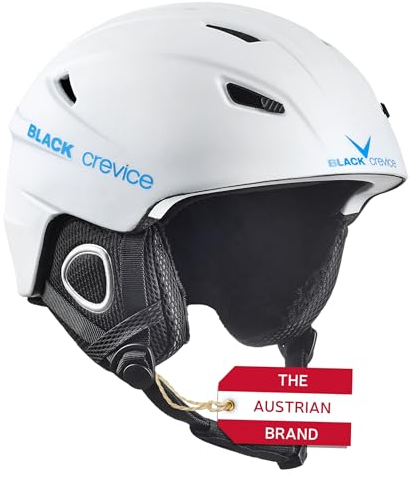 Black Crevice Skihelm Kitzbühel, weiß/blau, L