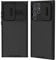 XTCASE für Samsung Galaxy S22 Ultra Hülle, Kameraschutz Handyhülle für Samsung S22 Ultra 5G - Kamera Schutz mit Schieber, Premium Hybrid PC + TPU rutschfest Stoßfest Kratzfest - Schwarz
