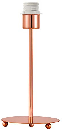 Innoteck Rose Copper Desk Lamp Holder - LED Night Lamp Base for Bedroom - Modern Lamp Holder Perfect for, Office, Dining Room, Bedroom, Living Room - Table Light Desk Lamp Holder