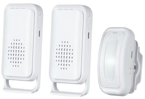 Motion Sensor Türklingel, Eingangswarnungstür für Business Store Home System Commercial Door Alarm Detektor, Pflegekraft für ältere Menschen, Besucher Bell Willkommensschwohner Summer