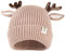 Baby Jungen Mädchen Rentier Strickmütze Geweih Baby Wintermütze Kinder Beanie Mütze