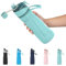 Healter 710ml/24oz Water bottle Spray water bottle Stainless Steel Water Bottle with Spray Mist & Insulation Leakproof Sports Water bottle for Gym Hiking Outdoor Activities(Mint Green)