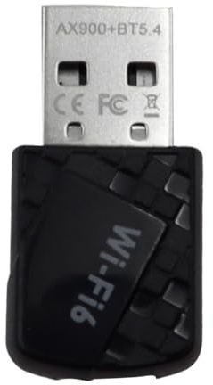Nicear 2 en 1 USB AX900Mbps Wi FI 6 Bluetooth 5 4 Adaptateur pour PC WiFi 6 Amélioré Double Bande 2 4GHz 5GHz Dongle Réseau sans Fil pour Windows 11 10 7