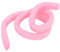 Mikikit Artefakt zum Füllen von Bettlücken Lange Kissen Spielzeugblocker unter der Couch Bettgestell, Kissen, Kopfteil Bettfüller, Lückenkönig Kopfteilkeil Stoff Rosa