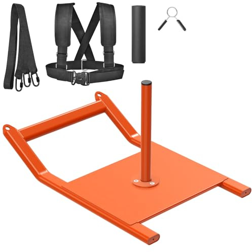 Kipika Weight Sled - Workout Sled - Fitness Strength Training Sled - Speed Training for Athletic Exercise - Speed Improvement