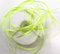 CaPiSo 100m Satinband 3mm Schleifenband Geschenkband Dekoband Satin Hochzeit Weihnachten Weihnachtsband (Neongelb)