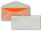 100 Brief-Umschläge Transparent DIN Lang - 110 x 220 mm (11 x 22 cm) - Nassklebung ohne Fenster - Ideal für Einladungs-Karten - Serie FarbenFroh