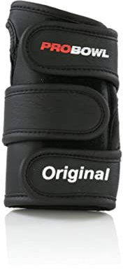Pro Bowl Original Leather – Bowling Handgelenkstütze – Handgelenk Bandage Stabilisiert – Schützt – Hilft Verletzungen vorzubeugen – Kürzere Erholungszeit - Rechtshand - L