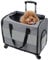 BEAUTYMONKEY.K Hundetransportbox mit Rollen für Klein Hunde, Haustiertransportbox mit Rollen für kleine Hunde und Katzen bis 10kg, Hundetasche mit Rollen Ideal für Chihuahua Schnauzer