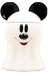 Disney Dekorationen Micky Maus Geist Keks- und Süßigkeitenglas | Niedliche Keramik Einweihungsgeschenke für Männer und Frauen und Kinder | Offizieller Diseny-Lizenznehmer | 1 Set