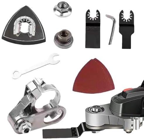 Angle Grinder Converter, Angle Grinder Converter Oscillating Tool, Strong Angle Grinder Adapter, Oscillating Multi Tool Adapter Electric Angle Grinder Attachment, Multifunctional Transform Accessories