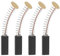 VGOL 4pcs Balais de Charbon pour Mixeur Alimentaire Compatible avec KENWOOD CHEF A901 Compatible avec KENWOOD BL900 BL901 BL902 Le Mixeur 5 X 7 X 19 Mm Noir