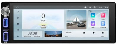 Wireless Carplay & Android Auto Autoradio, 6,9 Zoll Auto Stereo Carplay Display mit Bluetooth FM/AM RDS WiFi GPS Navi SWC,für BMW CD RADIO E31 E32 E34 E36 E38 328 M3 Z3 328i 325i 535i 540i 840ci 850ci