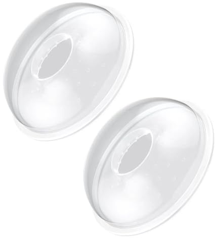 PHYNDR 2 Pièces Coques collectrices de lait, Recueil lait maternel, Coupelles recueil-lait Milk Collection Shells Recueille les fuites pendant la tétée Plus de coussinets d'allaitement gaspillés