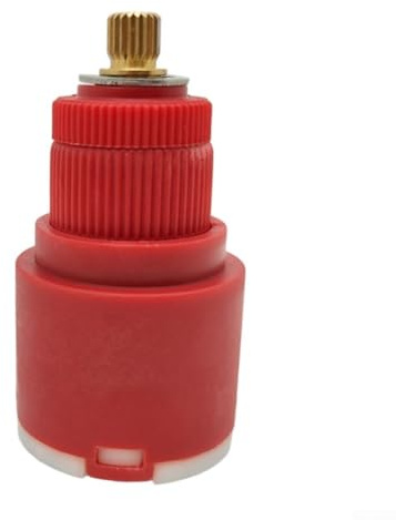 Thermostatventilkern, 35 mm Heiß- und Kaltwasser-Thermostatventilkern, umgekehrte Kartusche aus Kunststoff und Keramikkartusche für Einhandarmaturen