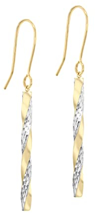Carissima Gold Damen-Ohrhänger 375 Bicolor - 2.54.4089