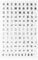 Transparent Klar Silikon Briefmarken Alphabet Buchstaben Zahlen PVC Planer Stempel Scrapbooking Karte Tagebuch Album(Y38 - Großbuchstaben und Kleinbuchstaben)