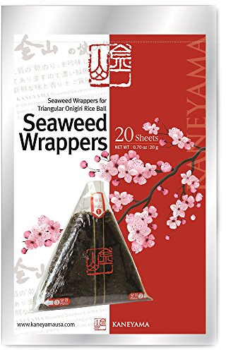 Kaneyama Seaweed Wrappers, 20 Sheets Refill, 1-Pack (20 Sheets)