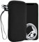 kwmobile Handytasche für Smartphones M - 5,5 - Neopren Handy Hülle Schwarz - Handy Tasche 15,2 x 8,3 cm Innenmaße