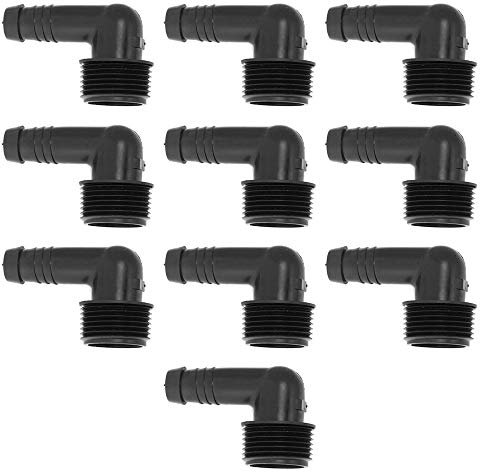 Riegoprofesional SBE 050 Coude avec 1/2 Filetage extérieur, 16 mm Raccord pour Tube SPX Flex, Paquet de 10 unités