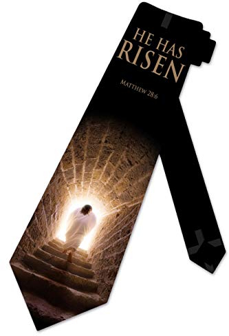 Three Rooker Herren Jesus Ostern Krawatte