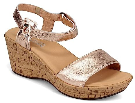 NAOT Footwear Damen Pier Wedge, Roségold, 38 EU
