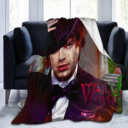 shenguang Sebastian Stan Bucky Barnes Weiche und Bequeme warme Fleecedecke für Sofa, Bett, Büroknieschoner, Bettwagen Camp Couch Gemütliche Plüschdecken