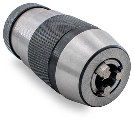 BAMATO Schnellspannbohrfutter KC1618 Bohrfutter 1-16mm B18 Aufnahme | Spannbereich 1-16 mm & B18 Aufnahme | Schlüsselloses Präzisions-Bohrfutter für Bohrmaschinen