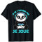Panda de gaming homme garçon gamer cadeaux T-Shirt