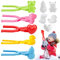 KOIROI 5 Stück Schneeball Former, Winter Schneeball Maker, Sandball Schneeball Clip, verschiedenen Formen, Schnee Sand Spielzeug für Jungen Mädchen Spaß für Winter Schnee Strand (C)