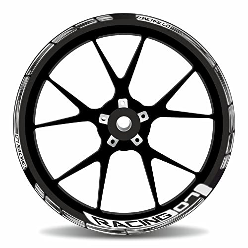 Felgenrand Aufkleber reflektierend kompatibel für Yamaha MT-07 Icon Blue X786007