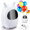 Pompe à Ballon Électrique Portable à Double Buse, 600W pour Décoration de Fête, 110V-120V (Blanc)
