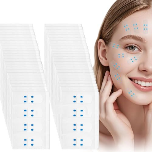 240 Stück Face Lifting Tape, Face Tape Lifting Gesicht, Unsichtbares Gesichtslifting Facial Patches, Facelifting Tape, Facelifting-Werkzeuge für Sofort-Make-up, für Straffung Gesichtsaufkleber Mädchen